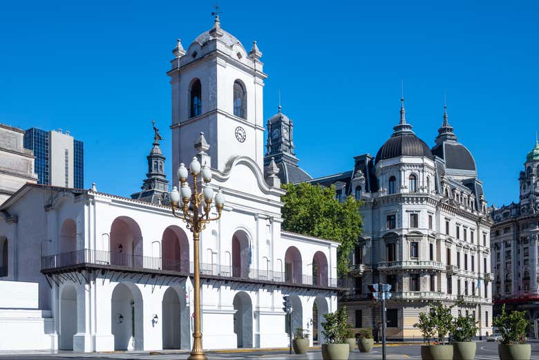 Cabildo de Buenos Aires, na Plaza de Mayo