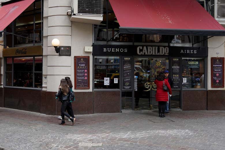 O Bar Cabildo de Buenos Aires