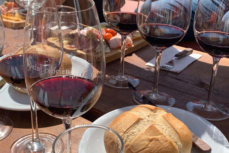 Harmonizaremos os vinhos com os melhores produtos locais