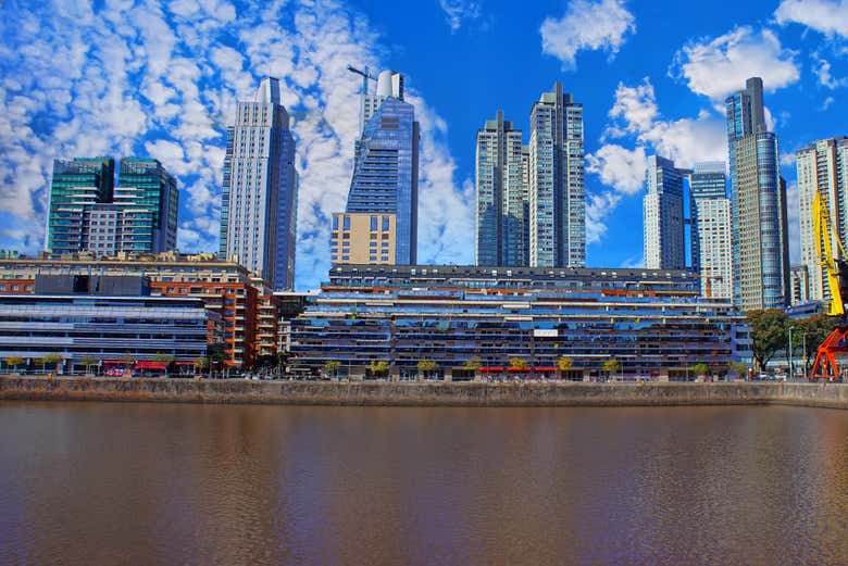 Edifícios em Puerto Madero