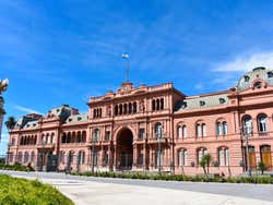 Casa Rosada na Plaza de Mayo