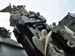 Cemitério da Recoleta, um dos túmulos mais famosos