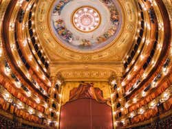 Interior do teatro
