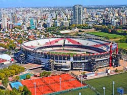 Vista aérea do Estádio Monumental
