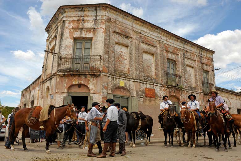 Gaúchos em San Antonio de Areco